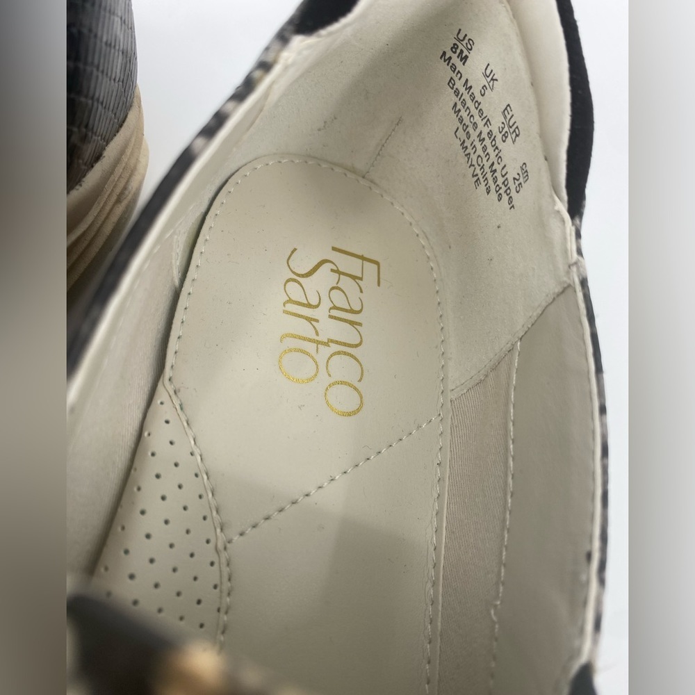 Franco Sarto Mayve Gray Python Slip On Sneaker Si… - image 3